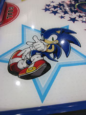 Quad Hockey Sonic Star Detail