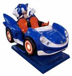 Speed Star Sonic Car Kiddie Ride