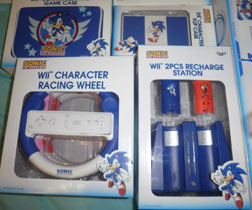 Australia Wii Sonic Theme Accessories