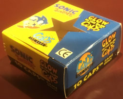 Sonic Glow Caps Pog Box