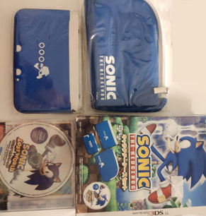 Sonic Lost World 3DS Case Set