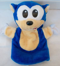 Sonic Plush Hand Puppet Segaworld