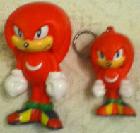 Knuckles Squeeze Toy & Keychain
