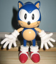 Open Hands Sonic Bendy Figure