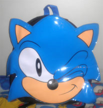 Winking Classic Sonic Face Backpack