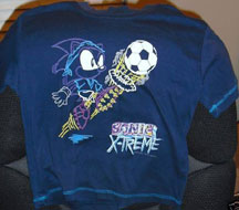 Sonic X-Treme Soccer Football Shirt