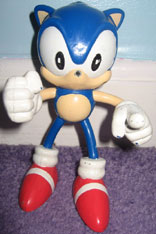 Pointing Bendy Sonic Figure