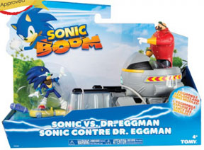 Sonic vs Eggman Action Figure Set MIB