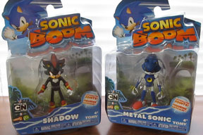Metal Sonic & Shadow Boom Figures MIB