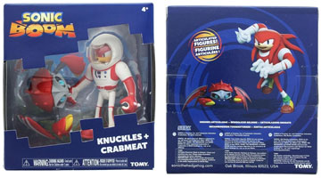 Space Knuckles With Crabmeat Figure