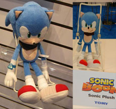 Sonic boom plush prototypes