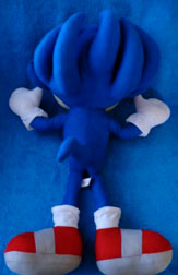 Oddest Blue Knuckles Fake doll