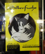 SilverFox Restaurant Logo Tails Fake