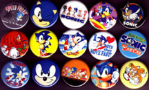 Bootleg pin button collection