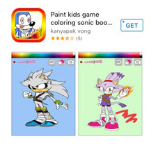 Paint Kids Coloring Fake Game