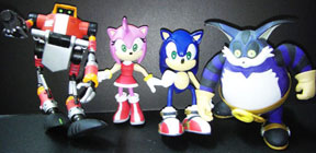 The whole bogus lineup of figures