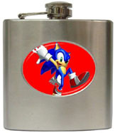 Fake Sonic Liquor Flask