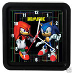 Phony Sonic Knuckles wall clock