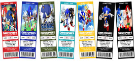 Fake concert tickets Sonic knockoffs