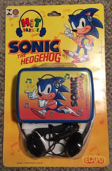 Tec Toy Brazil Sonic Cassette Tape Player