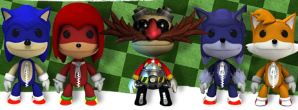Little Big Planet Sonic Theme Costumes