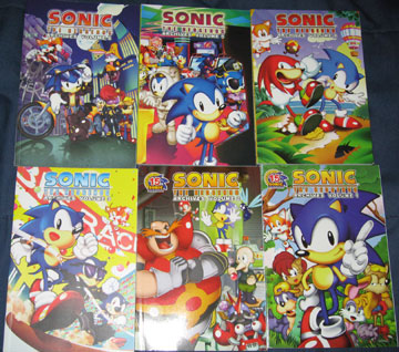 Archie Sonic Comic Compilation Books
