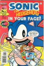 Sonic the Hedgehog in your Face cover