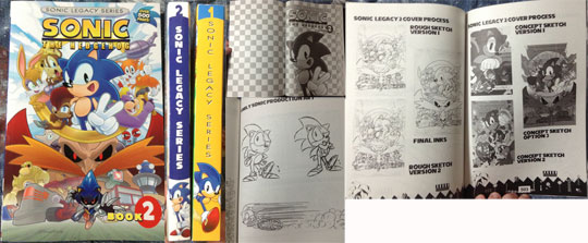 Sonic Legacy Issue 2 Compare