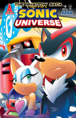 Sonic Universe Comic # 4 Cover Scan