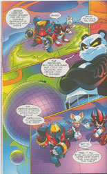 Interior Page Scan of Sonic Universe #4