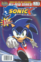 Sonic X Comic book #1
