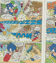 Speedy panels give Sonic what he needs
