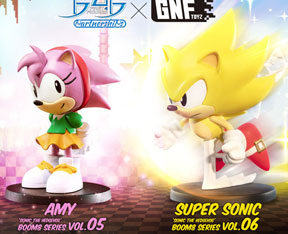 Boom8 Super Sonic & Amy Rose Figures