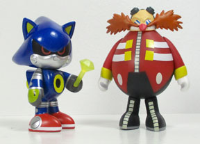 KR Metal Sonic Eggman Figures