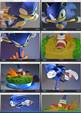 First 4 Figures Light Up Modern Sonic Base