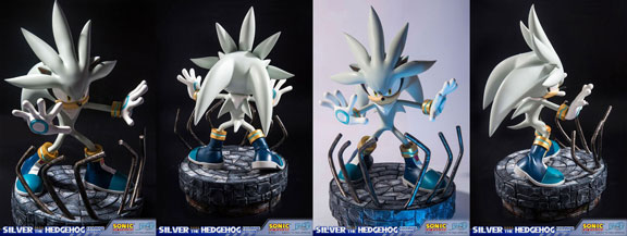 First 4 Figures Silver the Hedgehog Display Figure