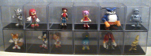 Gashapon Sonic Collectors Set