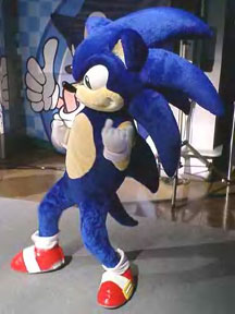 Giant spikes Sonic Adventure suit