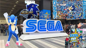 Sega at FES 2019 Sonic Mascot & Display