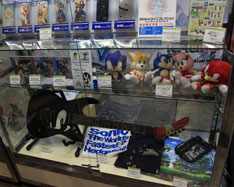TGS Sonic Items Display case