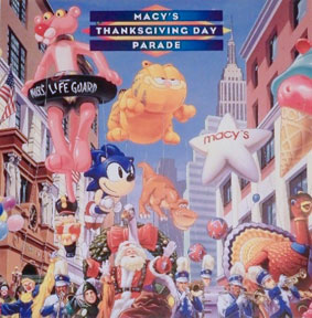 1993 Thanksgiving Parade Ad Art