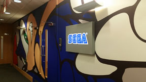Office Wall at Sega