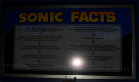 Sonic Facts Close Up