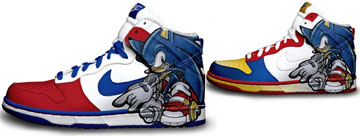 Brass Monki Custom Sonic Sneakers 2