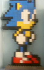 Lego Pixel Sonic