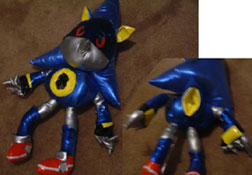 Metal Sonic Fan Plush