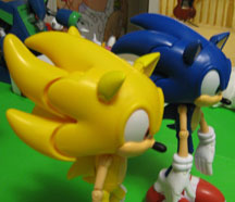 Yellow Sonic flip spikes modification