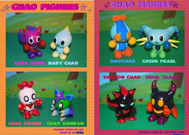 Fimo Sculpted Chao Variety