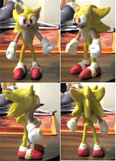 Bake and Bend Super Sonic Figure