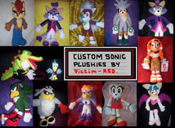 Fan Plush Multi-Character Collage
